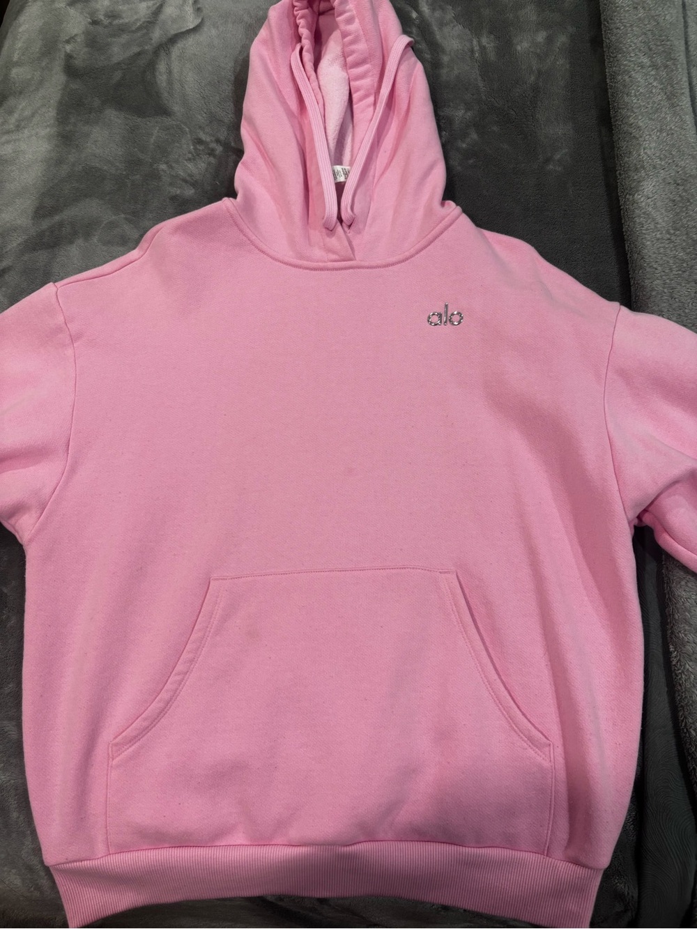 ALO Yoga limited Pink Hoodie Sweatshirt